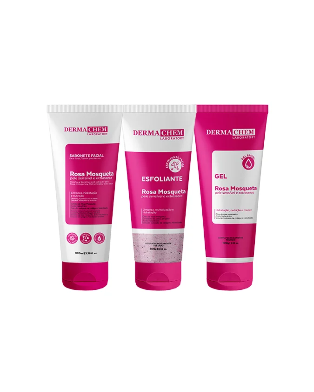 Kit Rosa Mosqueta Basico - Dermachem