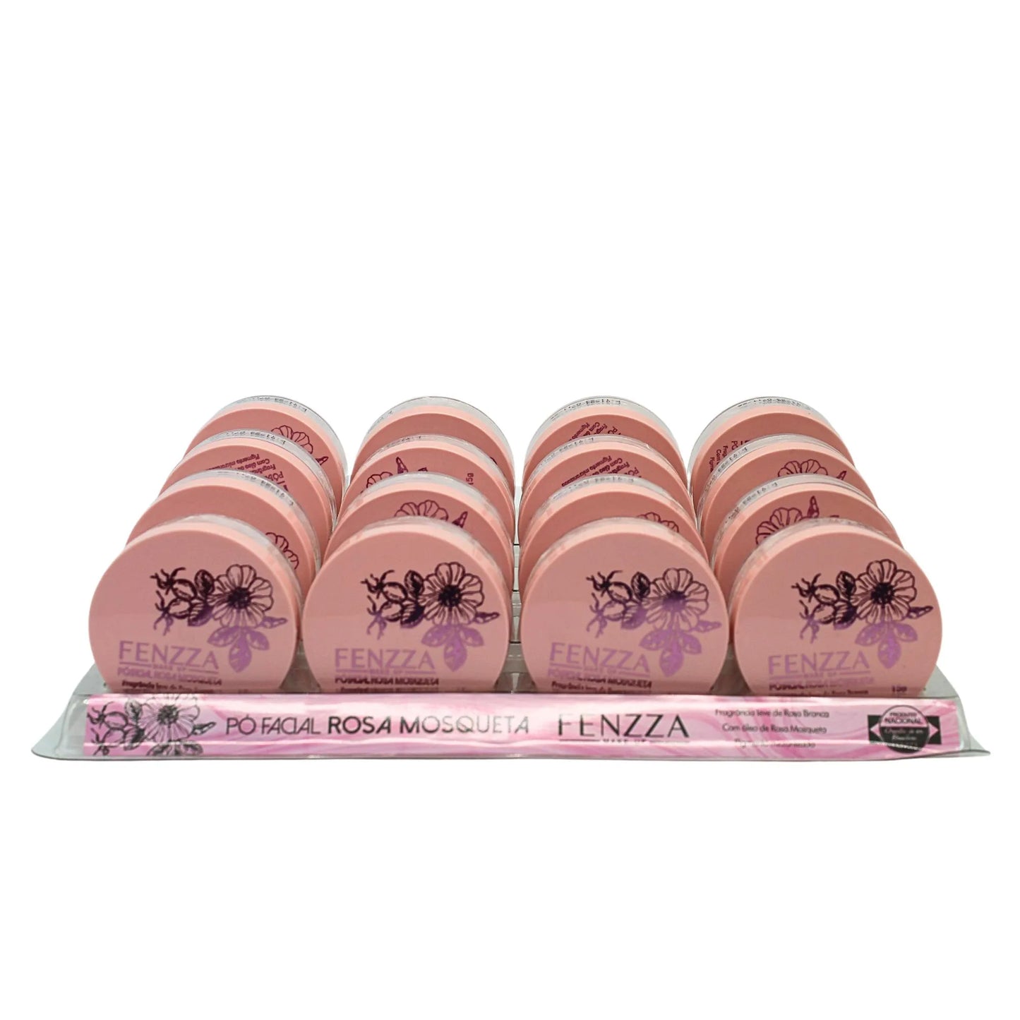 Polvo Translucido Rosa Mosqueta, Box 16 Unidades - Fenzza.