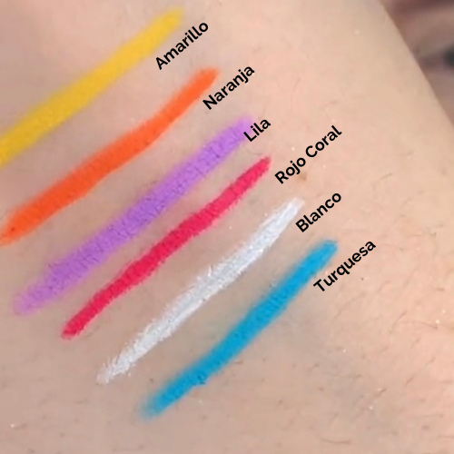 Lápiz Colorido Retráctil, Melu