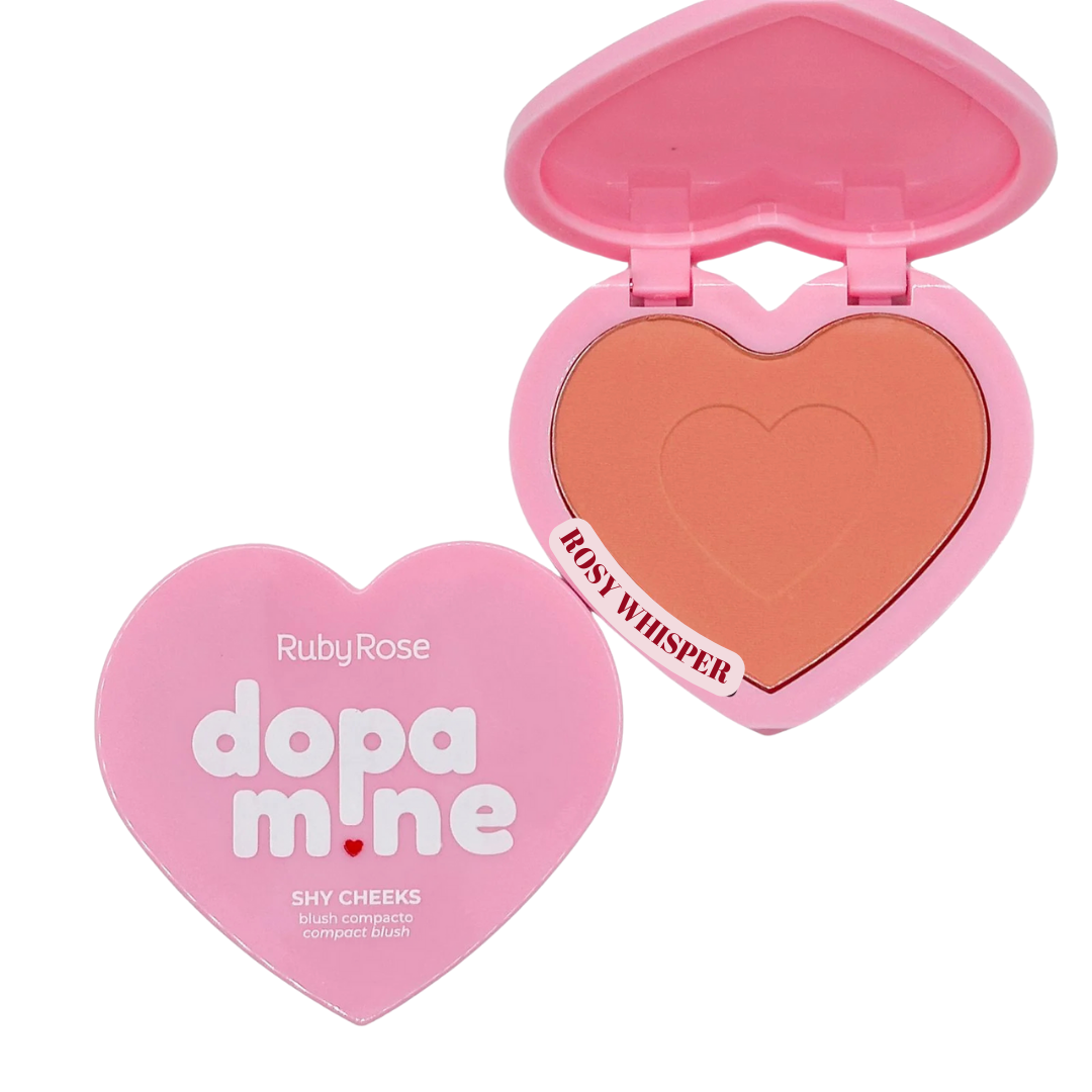 Rubor Compacto Rosy Whisper DopaMine, Ruby Rose