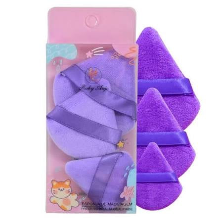 Kit de 3 Esponjas Puffer - Ruby Anjo