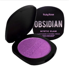 Iluminador y Sombra Cream, Amethyst - Obsidian Ruby Rose 02.