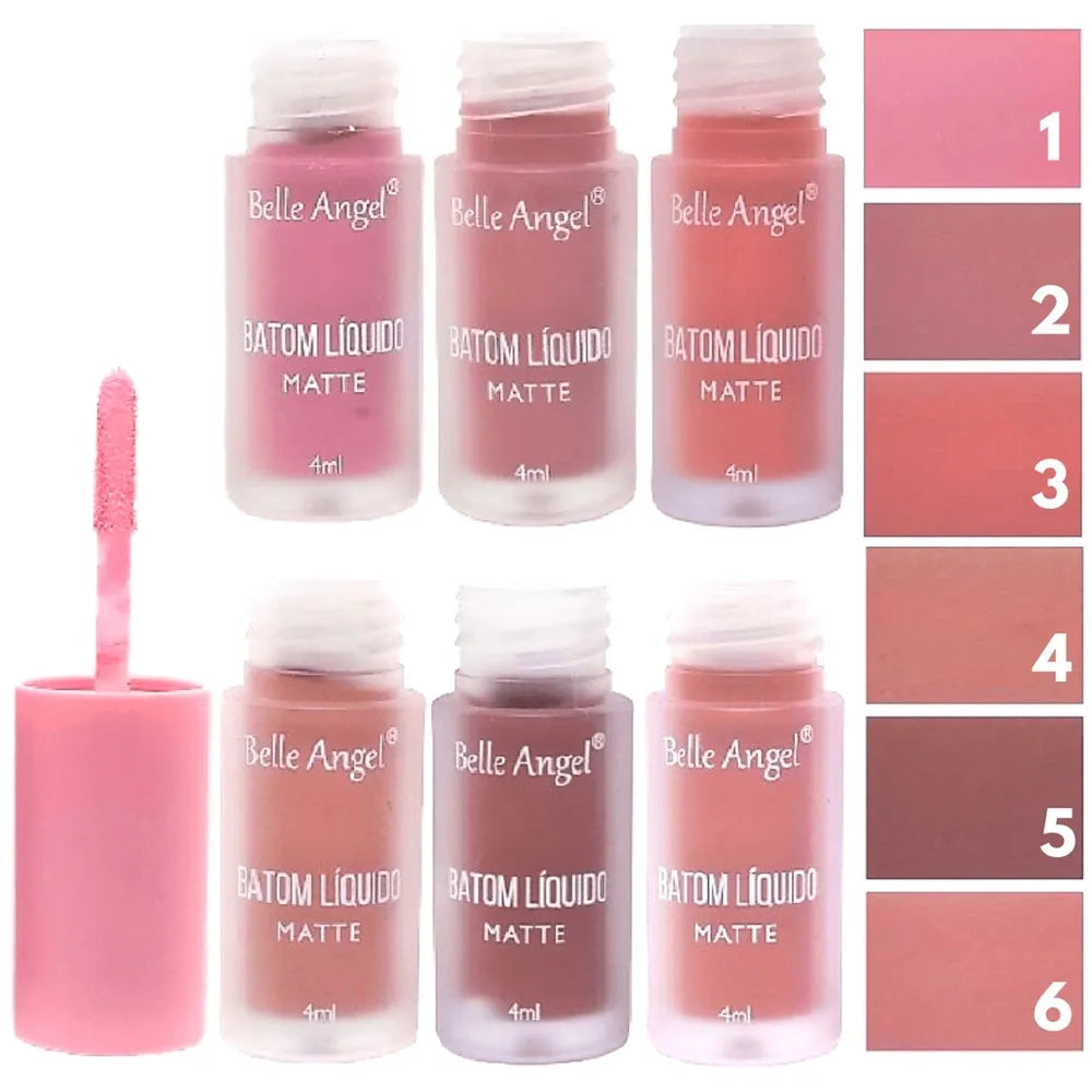 Labial líquido Matte Nude - Bella Ángel