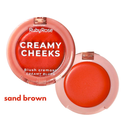 Creamy Cheeks Rubor cremoso - Ruby Rose
