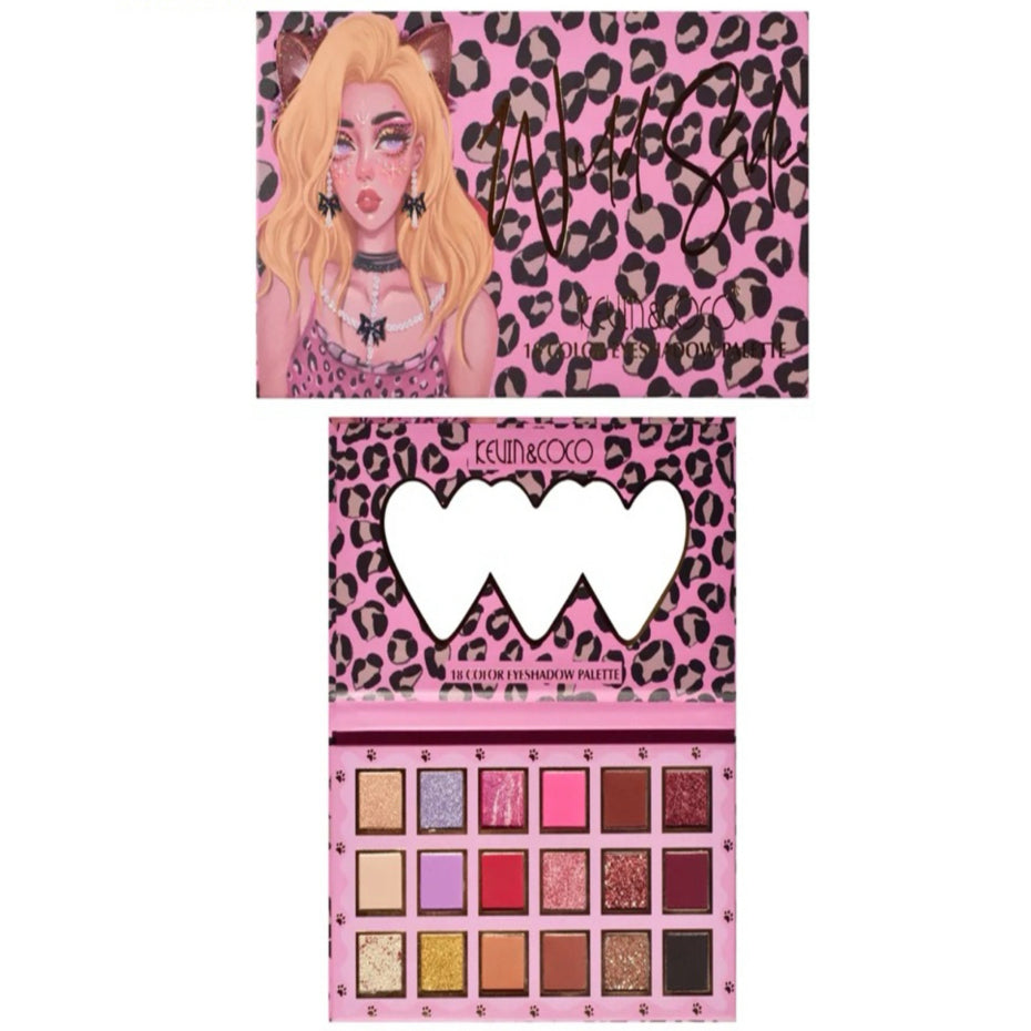 Paleta de 18 Sombras Leopardo