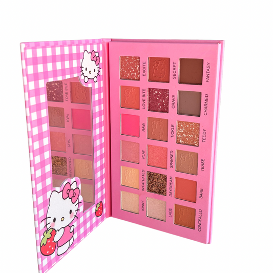 Paleta de 18 Sombras Hello Kitty