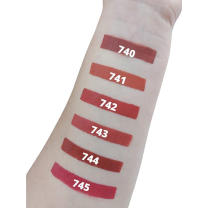 Labial Matte 740 al 745, Max Love.