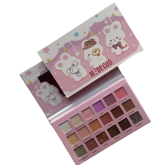 Paleta de 18 Sombras, Rosa