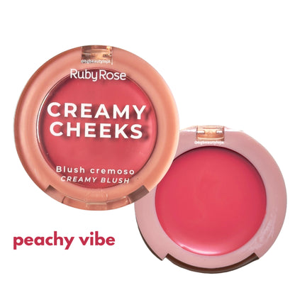 Creamy Cheeks Rubor cremoso - Ruby Rose