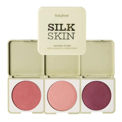 Rubor en polvo Silk Skin - Ruby Rose