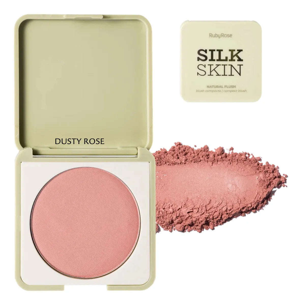 Rubor en polvo Silk Skin - Ruby Rose