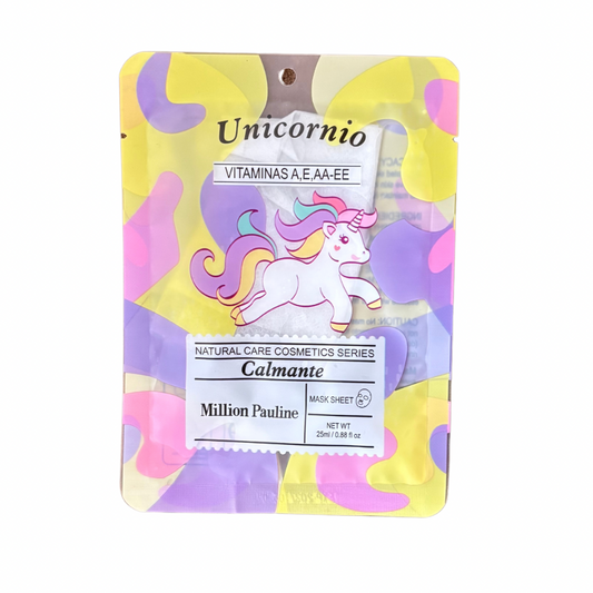 Máscara de Tela Unicornio