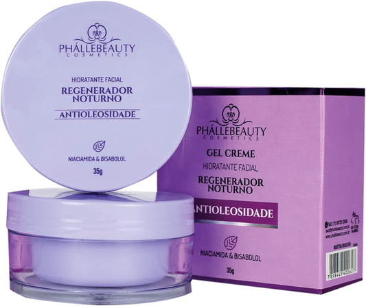 Hidratante en gel Regenerador Nocturno- Phallebeauty