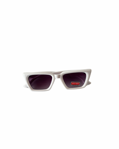 Lentes retro Blanco