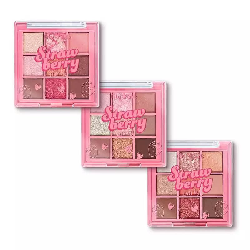 Paleta de Sombras Straw Berry - City Girls