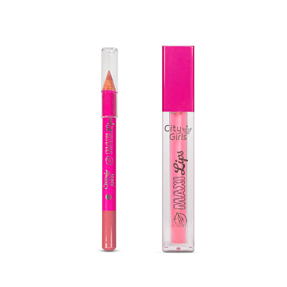 Combo Max Lips Plum - City Girl