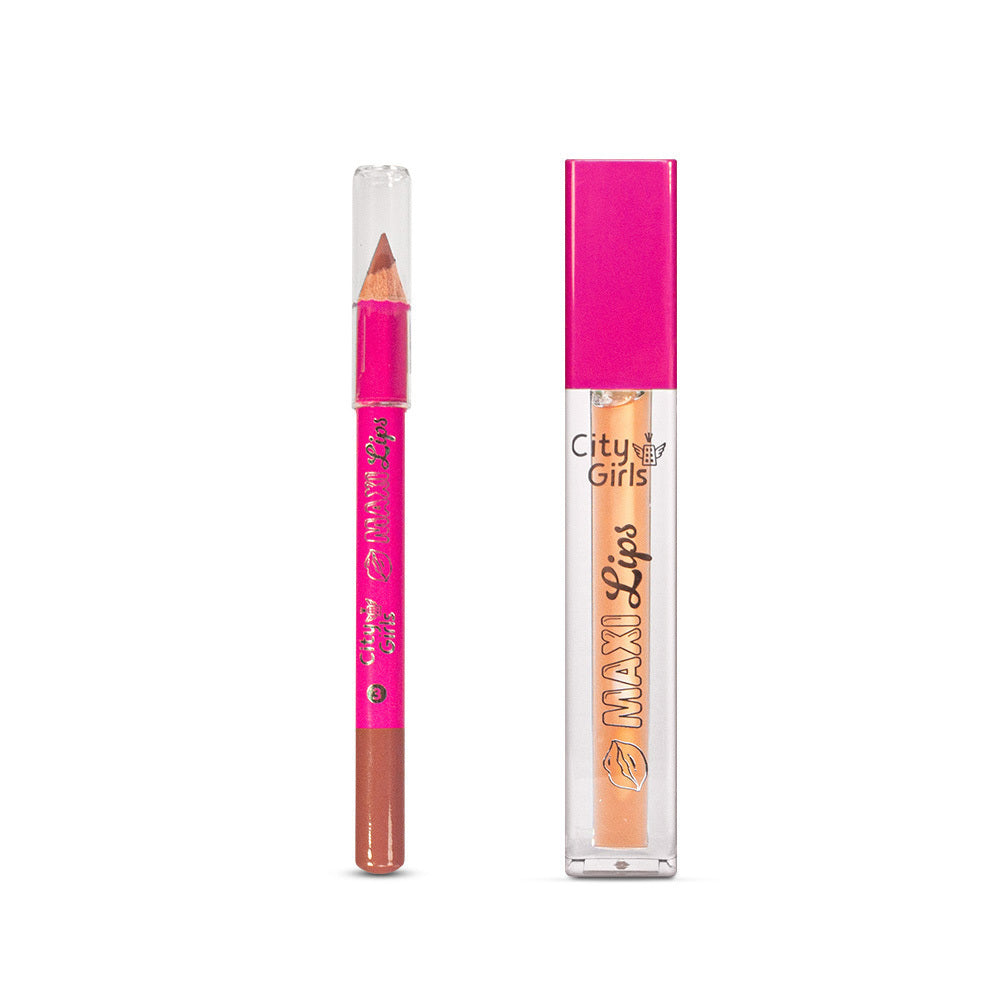 Combo Max Lips Plum - City Girl