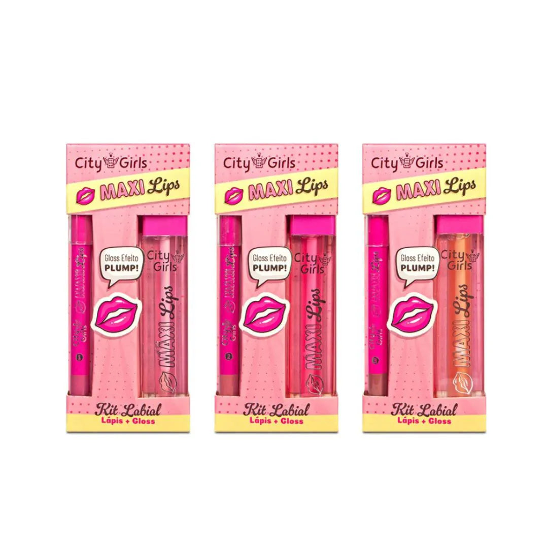 Combo Max Lips Plum - City Girl