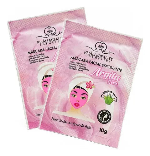 Sache Macara Argila Rosa  - Phalleybeauty